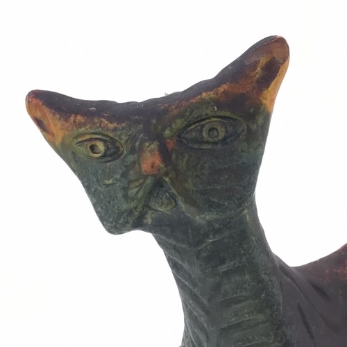 Large cat ceramic - cat,