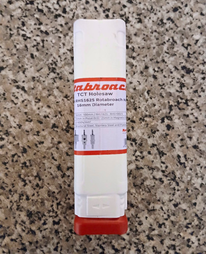 Rotabroach tct holesaw 16mm - tct,