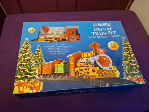 Christmas santa train - santa, set