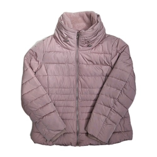 Nutmeg light pink puffa - nutmeg,