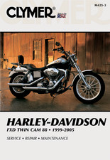 Clymer Repair Service Manual for 1999-2005 Harley Davidson Dyna Models