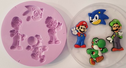 Ninetendo characters silicone - ninetendo,
