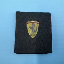 Scuderia Ferrari Black Official Wallet Credit Card Holder Coins Money