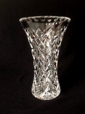 1990s CUT GLASS CRYSTAL FLARED