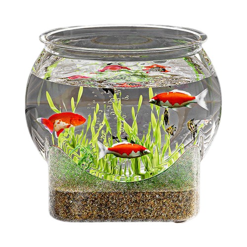 Large round clear flower betta - clear,