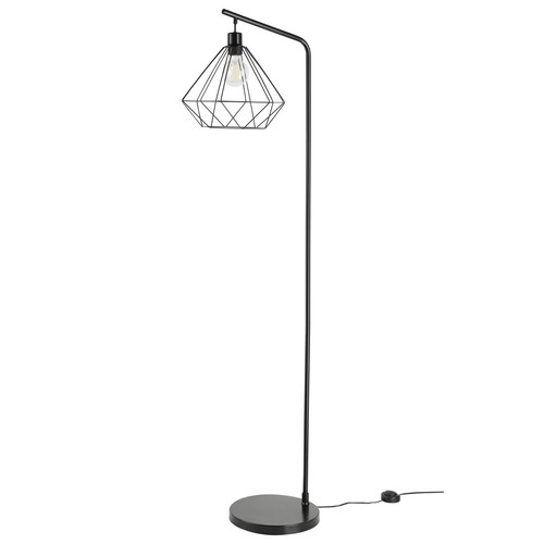 Floor lamp matt black - matt, metal