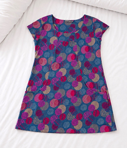 Lily blue pink polka dot - me,