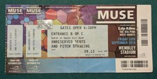 MUSE WEMBLEY STADIUM 2010 used ticket stub