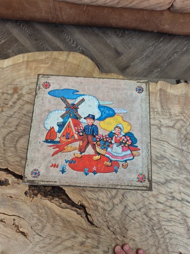 Vintage kemps biscuit tin - kemps, 4lb