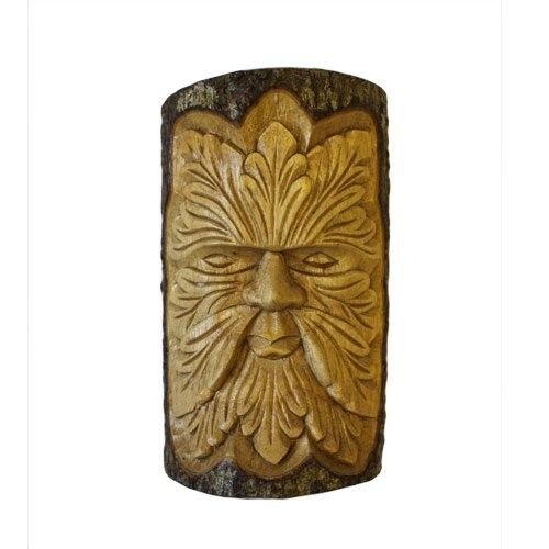 Large green man 25x19x7cm tree - large,