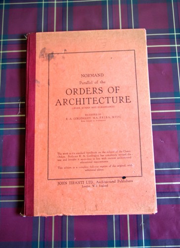 Parallel the orders of - the,