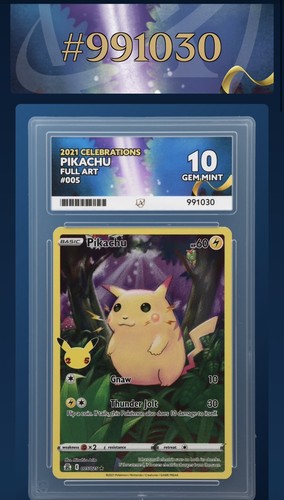 Pikachu celebrations full - full, art