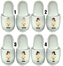 Personalised Bee Spa Slippers