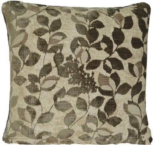 Leaves cushion cover chenille - cushion,