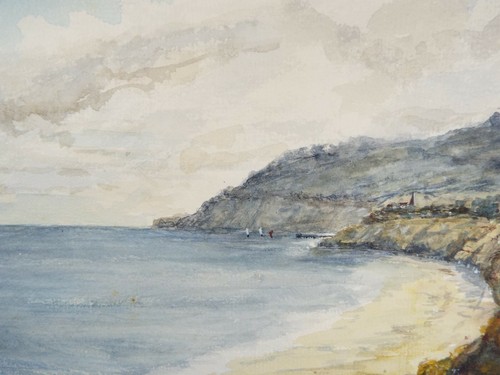 Original watercolour bay - original, 'bay