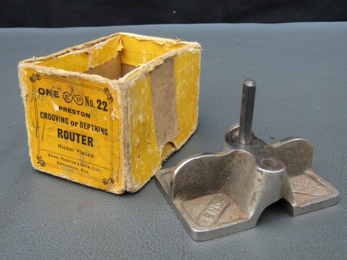 Vintage iron router plane old