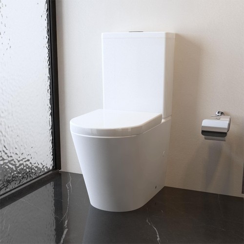 Aica bathroom rimless - rimless, close
