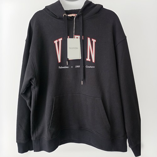 Valentino large black hooded - black,