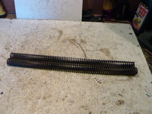 Genuine used fork springs bsa - used,