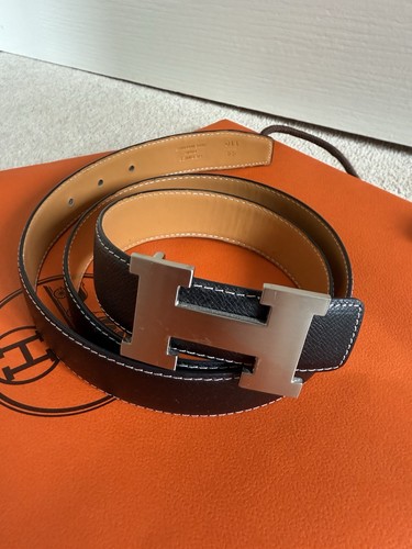 Hermès reversible belt with - reversible,