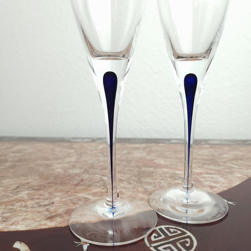 Pair vintage 1950s - 1950s, orrefors