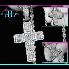 Diamond Cross Pendant | Iced