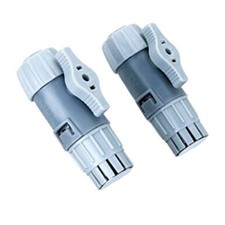 FEF-230 Inlet Outlet Taps Aquarium BOYU Filter Replacement In/Out Taps (2pk)