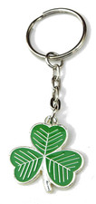 Irish Shamrock Key Ring