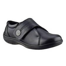 Ladies Dr Keller Wide Fit Leather Walking Nurse Hospital Womens Comfort Shoes