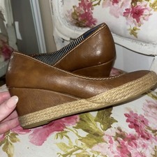 Jasper Conran Brown Tan Wedge