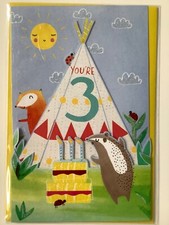 Happy 3rd Birthday Card by