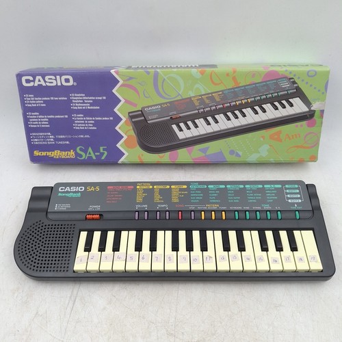 Casio songbank keyboard 5 - keyboard, sa-5