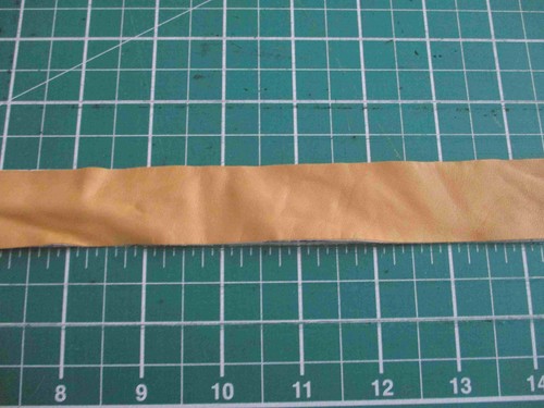 Single strip golden tan - single, 1"