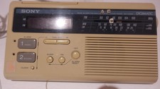 SONY Digimatic ICF-C220L Dual Alarm Digital Clock Radio Vintage Retro (FM/MW/LW)
