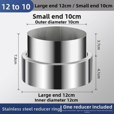 Reducer Flue Pipe for Stove
