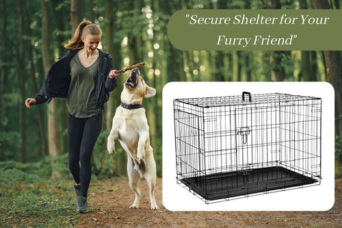 Dog cage pet puppy - puppy, metal