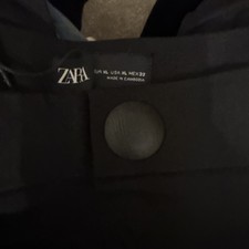 Zara Black Trousers EUR XL