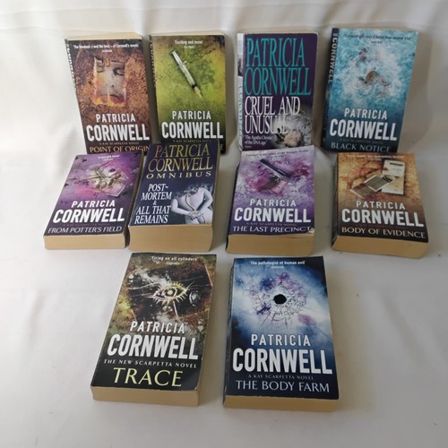 10x patricia cornwell crime - cornwell,