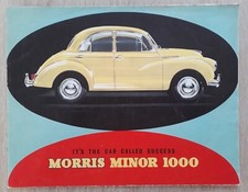 Morris Minor 1000 Brochure