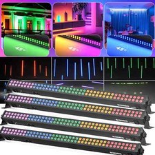 80LED Bar 1M Uplighter Wall Washer Strip Light DMX Link RGB 180W Colour Batten
