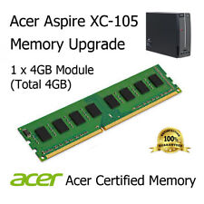 4GB DDR3 Memory Upgrade for Acer Aspire XC-105 Desktop PC3-12800U 1600MHz