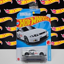 Hot Wheels Nissan Skyline GTR R33 in White - HW J Imports