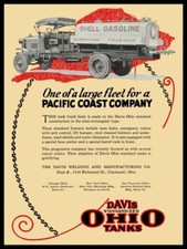1923 Davis Shell Gasoline