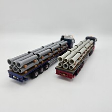 1/76 Scale Precast Pipes Truck Load/Diorama "Various Colours" OO Gauge