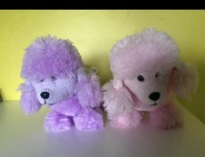 Poodle Pals Plush Soft Toy x 2 Dog Puppy