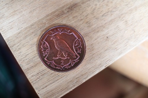 1987 isle man two pence - isle, of