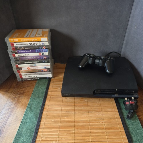 Sony ps3 slim console 120gb - console,
