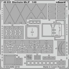 Eduard 49935 1:48 Bristol Blenheim Mk.IF