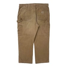 Carhartt Carpenter Trousers - 38W 32L Brown Cotton