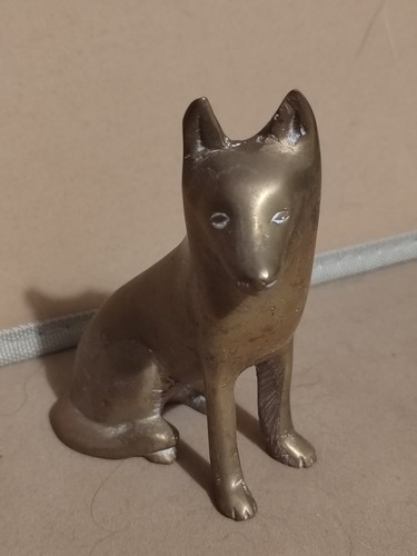 Vintage brass figurine a - brass,